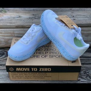 Nike Air Force 1 Crater FlyKnit Pure Platinum